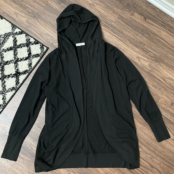 Grayson Threads | Sweaters | Black Hooded Cardigan | Poshmark